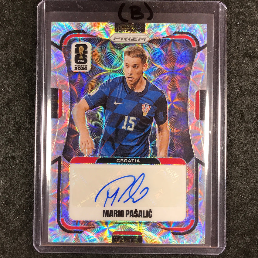 2026 Prizm FIFA World Cup MARIO PASALIC Signatures Auto Choice #AG-MP (B)