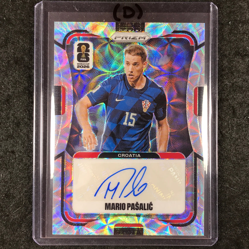 2026 Prizm FIFA World Cup MARIO PASALIC Signatures Auto Choice #AG-MP (D)
