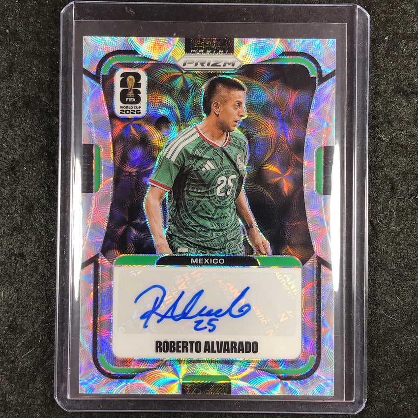 2026 Prizm FIFA World Cup ROBERTO ALVARADO Signatures Auto Choice #AG-RA