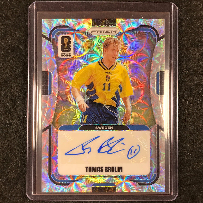 2026 Prizm FIFA World Cup TOMAS BROLIN Signatures Auto Choice #AG-TB