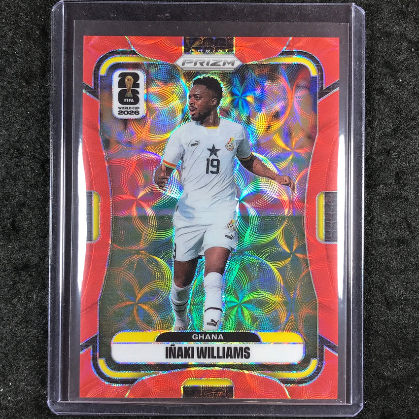 2026 Prizm FIFA World Cup INAKI WILLIAMS Choice Red /85 #232