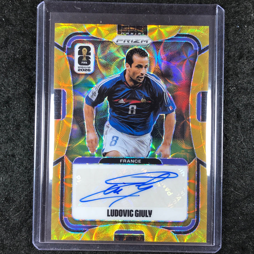 2026 Prizm FIFA World Cup LUDOVIC GIULY Signatures Auto Choice Gold 7/10