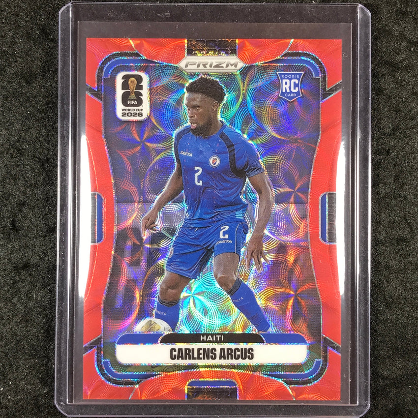 2026 Prizm FIFA World Cup CARLENS ARCUS Rookie Choice Red /85 #238