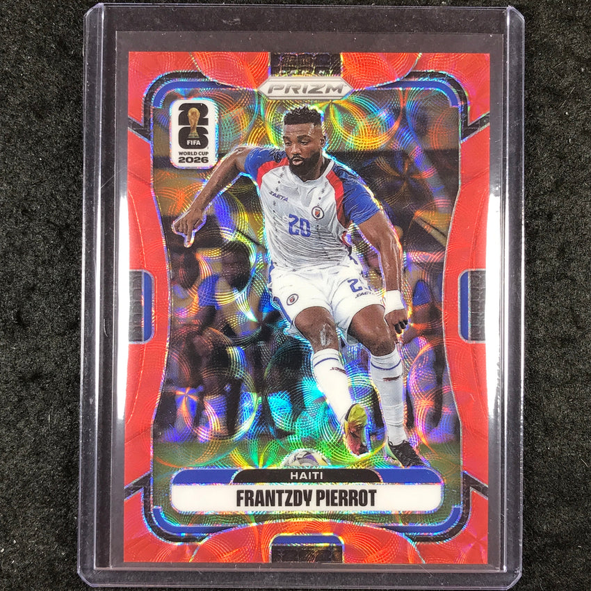 2026 Prizm FIFA World Cup FRANTZDY PIERROT Choice Red /85 #239