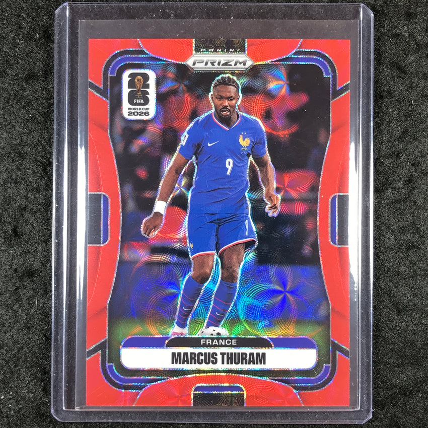 2026 Prizm FIFA World Cup MARCUS THURAM Choice Red /85 #26