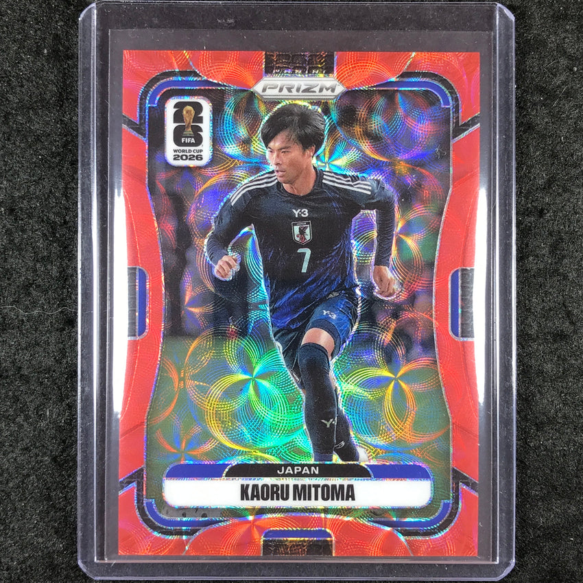 2026 Prizm FIFA World Cup KAORU MITOMA Choice Red /85 #258