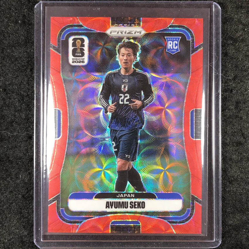 2026 Prizm FIFA World Cup AYUMU SEKO Rookie Choice Red /85 #260