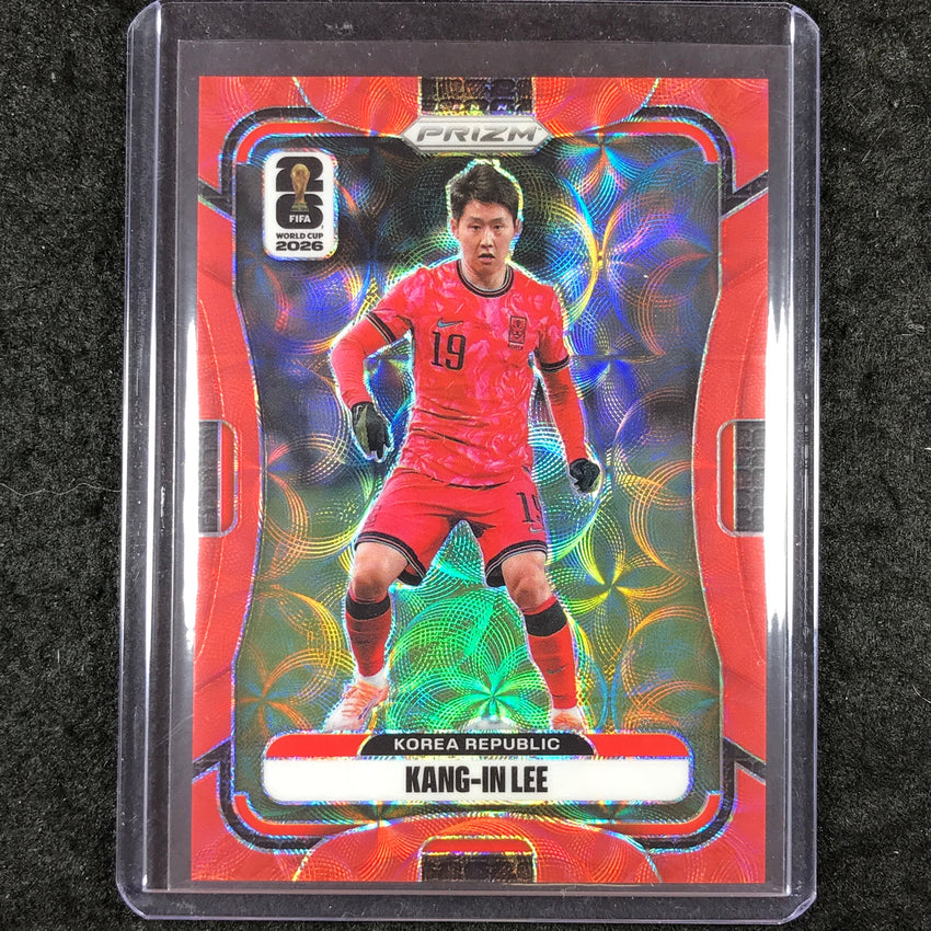 2026 Prizm FIFA World Cup KANG-IN LEE Choice Red /85 #276