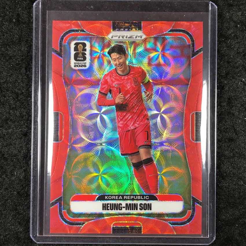 2026 Prizm FIFA World Cup HEUNG-MIN SON Choice Red /85 #282