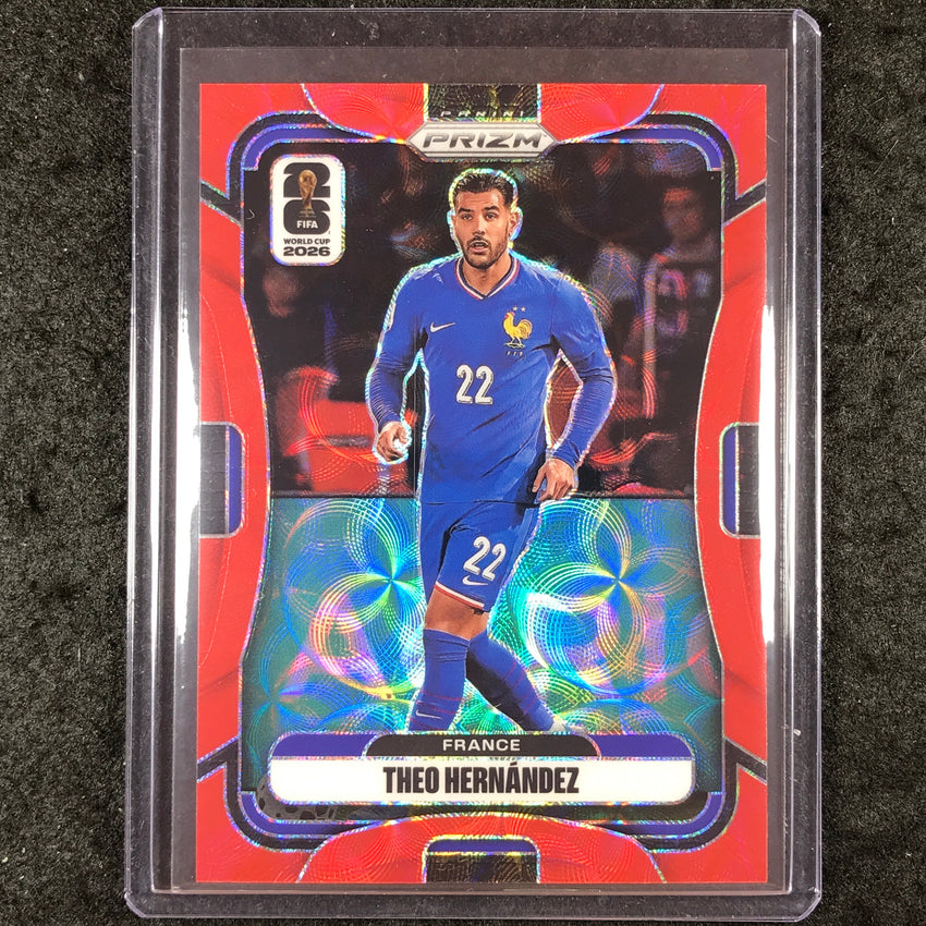 2026 Prizm FIFA World Cup THEO HERNANDEZ Choice Red /85 #32