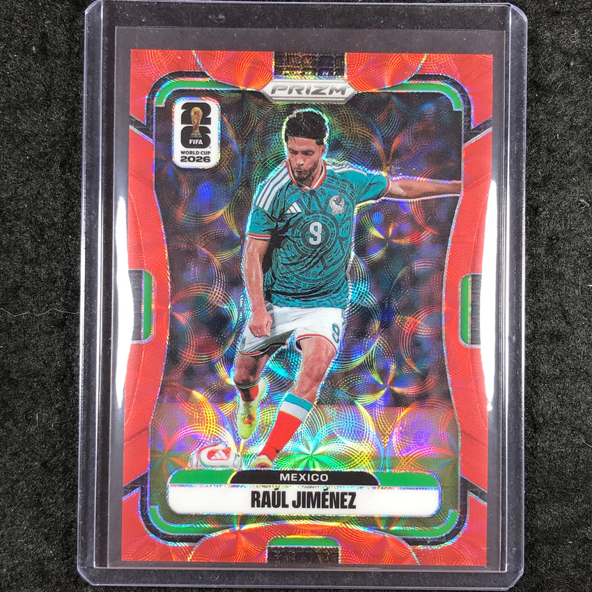 2026 Prizm FIFA World Cup RAUL JIMENEZ Choice Red /85 #284