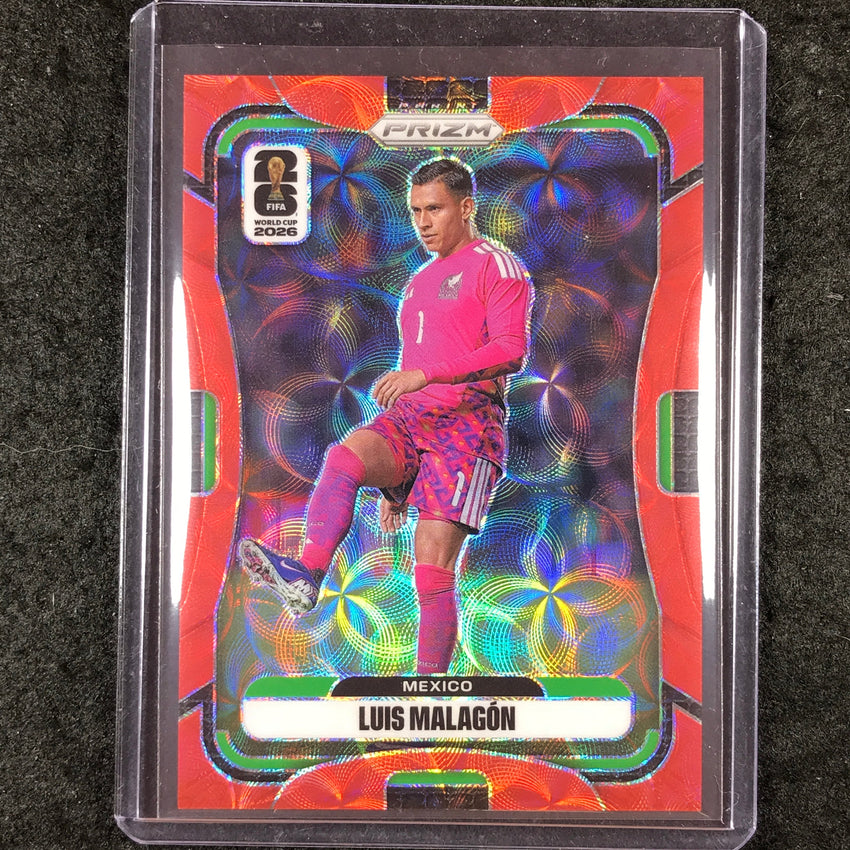 2026 Prizm FIFA World Cup LUIS MALAGON Choice Red /85 #288