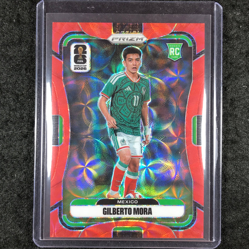 2026 Prizm FIFA World Cup GILBERTO MORA Rookie Choice Red /85 #290