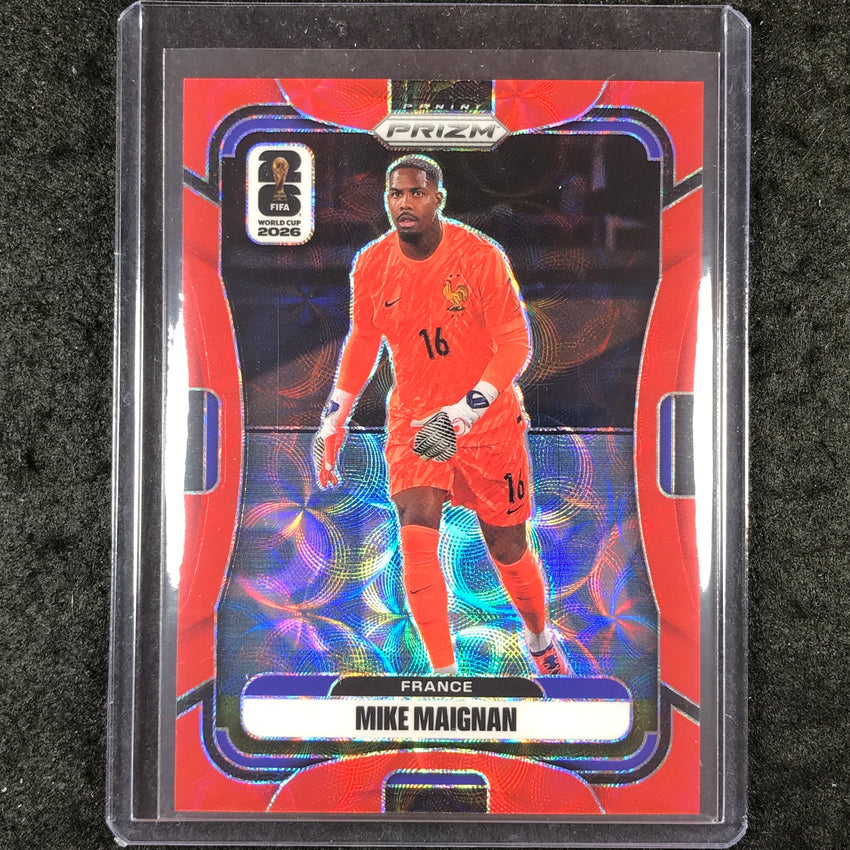 2026 Prizm FIFA World Cup MIKE MAIGNAN Choice Red /85 #34