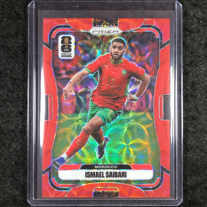2026 Prizm FIFA World Cup ISMAEL SAIBARI Choice Red /85 #295