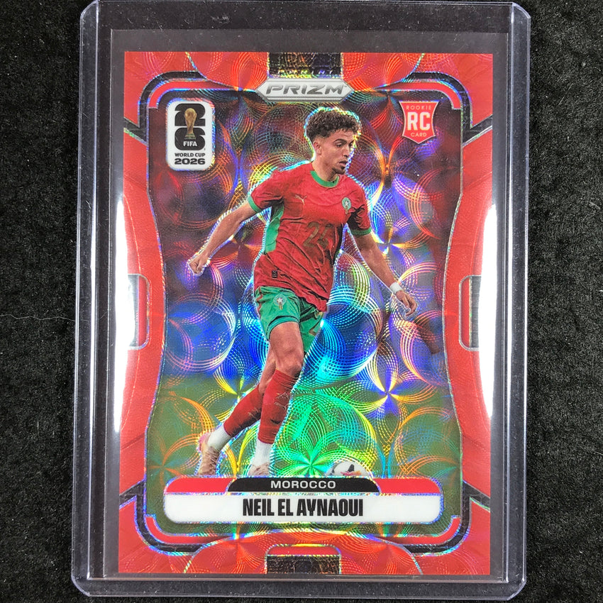 2026 Prizm FIFA World Cup NEIL EL AYNAOUI Rookie Choice Red /85 #300
