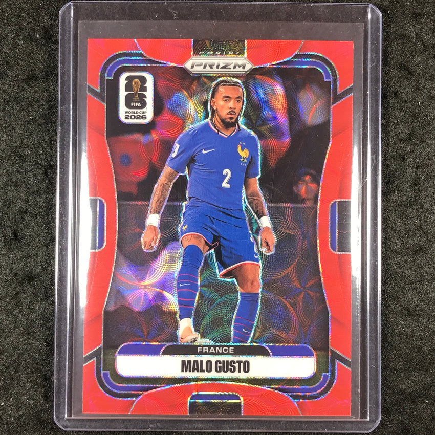 2026 Prizm FIFA World Cup MALO GUSTO Choice Red /85 #36