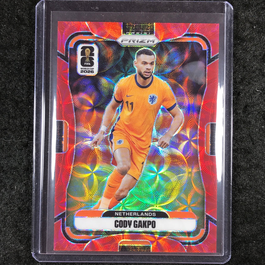 2026 Prizm FIFA World Cup CODY GAKPO Choice Red /85 #310