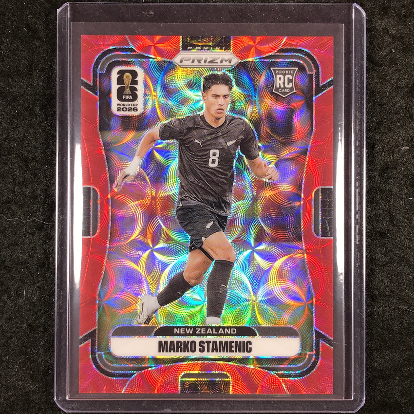 2026 Prizm FIFA World Cup MARKO STAMENIC Rookie Choice Red /85 #319