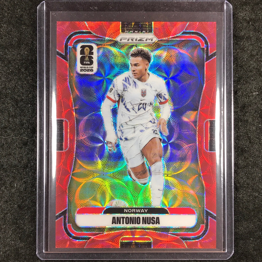 2026 Prizm FIFA World Cup ANTONIO NUSA Choice Red /85 #326