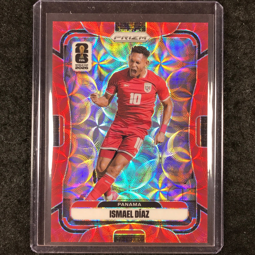 2026 Prizm FIFA World Cup ISMAEL DIAZ Choice Red /85 #338