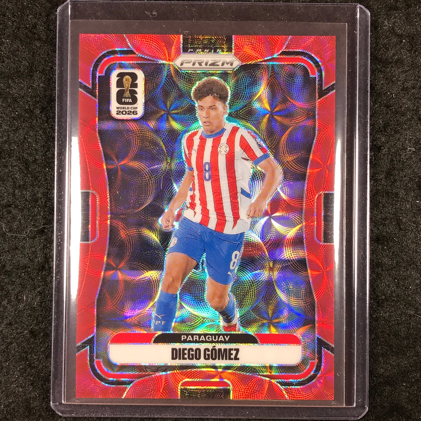 2026 Prizm FIFA World Cup DIEGO GOMEZ Choice Red /85 #348