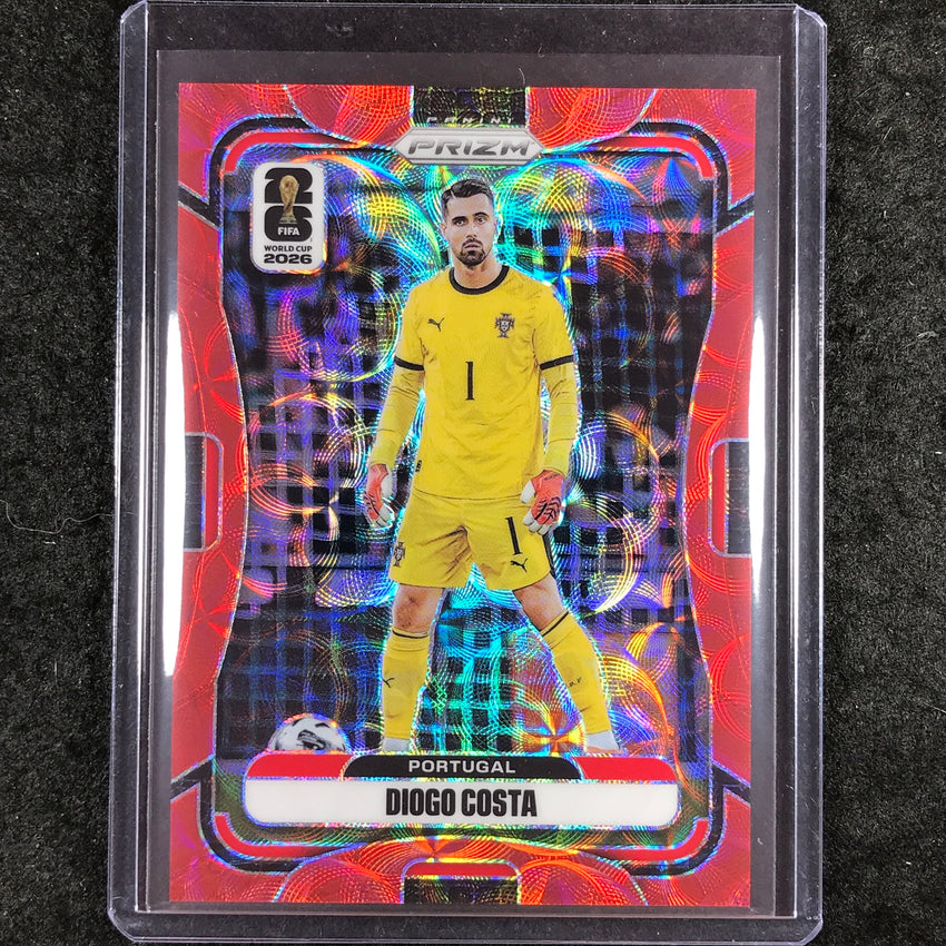 2026 Prizm FIFA World Cup DIOGO COSTA Choice Red /85 #364