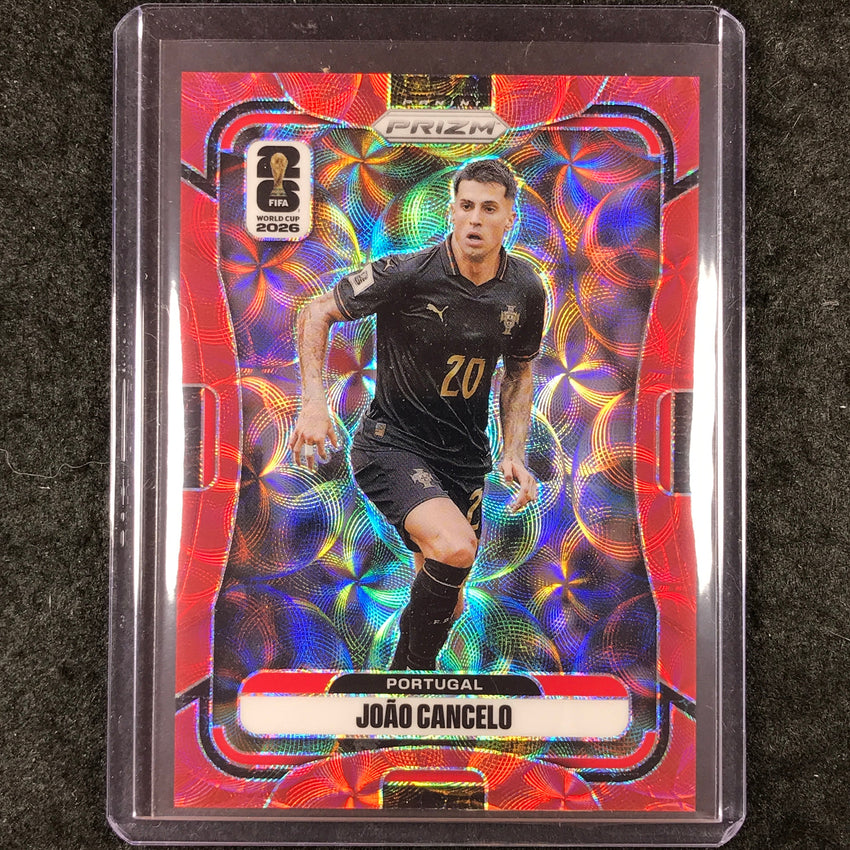 2026 Prizm FIFA World Cup JOAO CANCELO Choice Red /85 #366