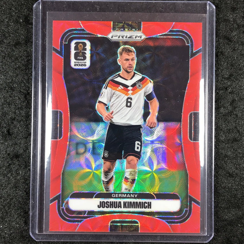 2026 Prizm FIFA World Cup JOSHUA KIMMICH Choice Red /85 #46