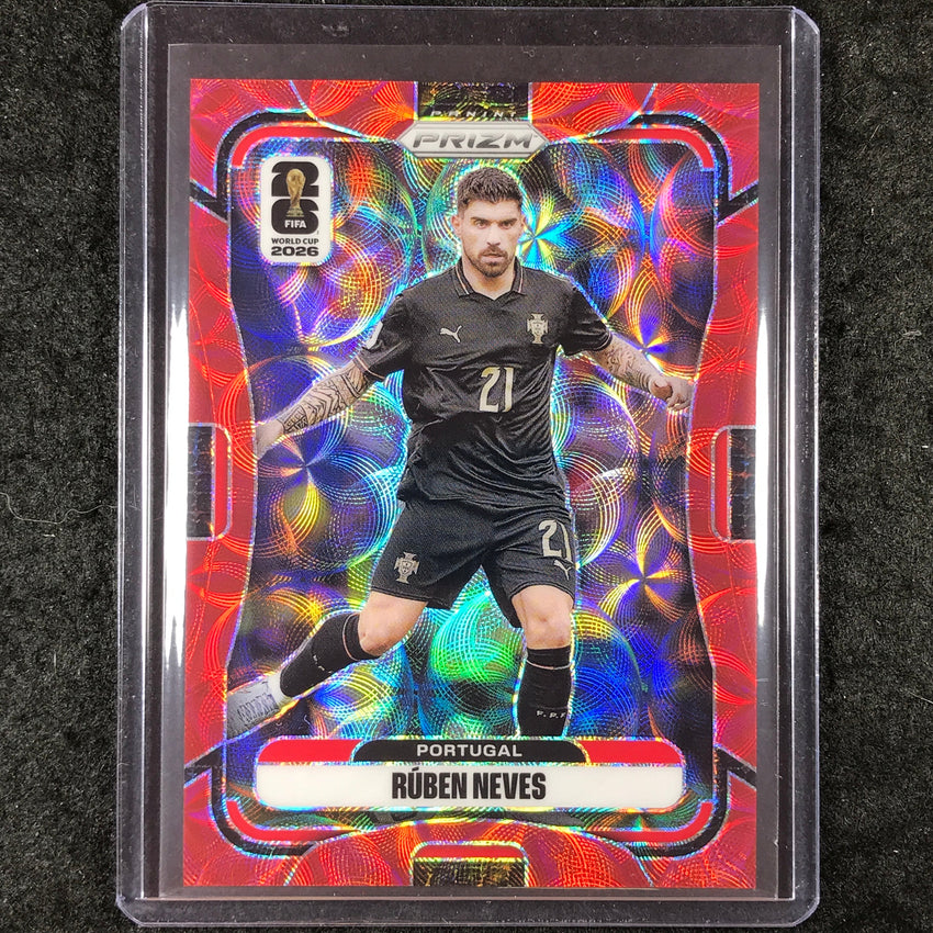 2026 Prizm FIFA World Cup RUBEN NEVES Choice Red /85 #370