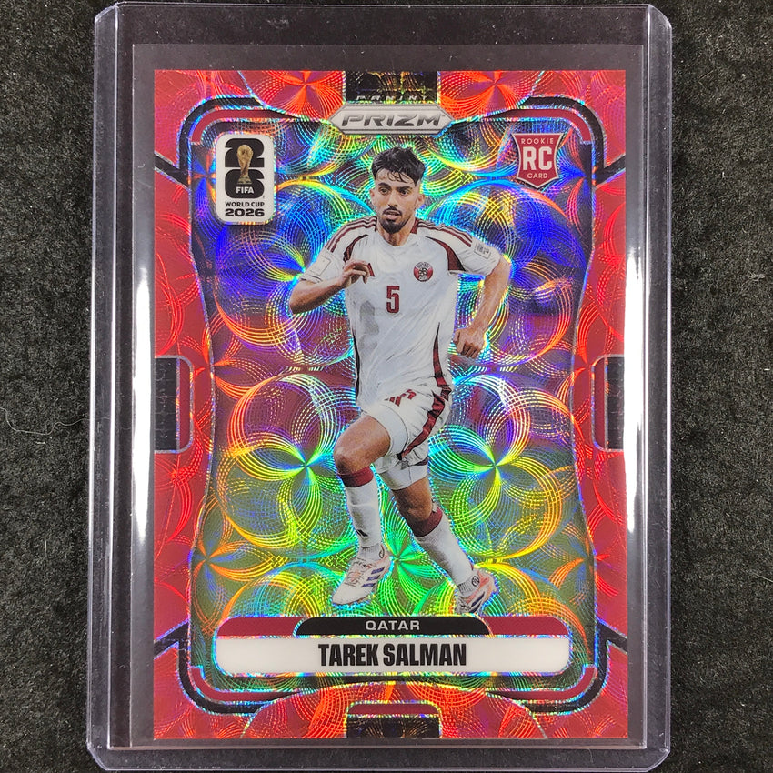 2026 Prizm FIFA World Cup TAREK SALMAN Rookie Choice Red /85 #374