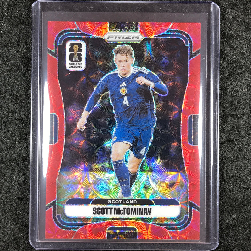 2026 Prizm FIFA World Cup SCOTT MCTOMINAY Choice Red /85 #393
