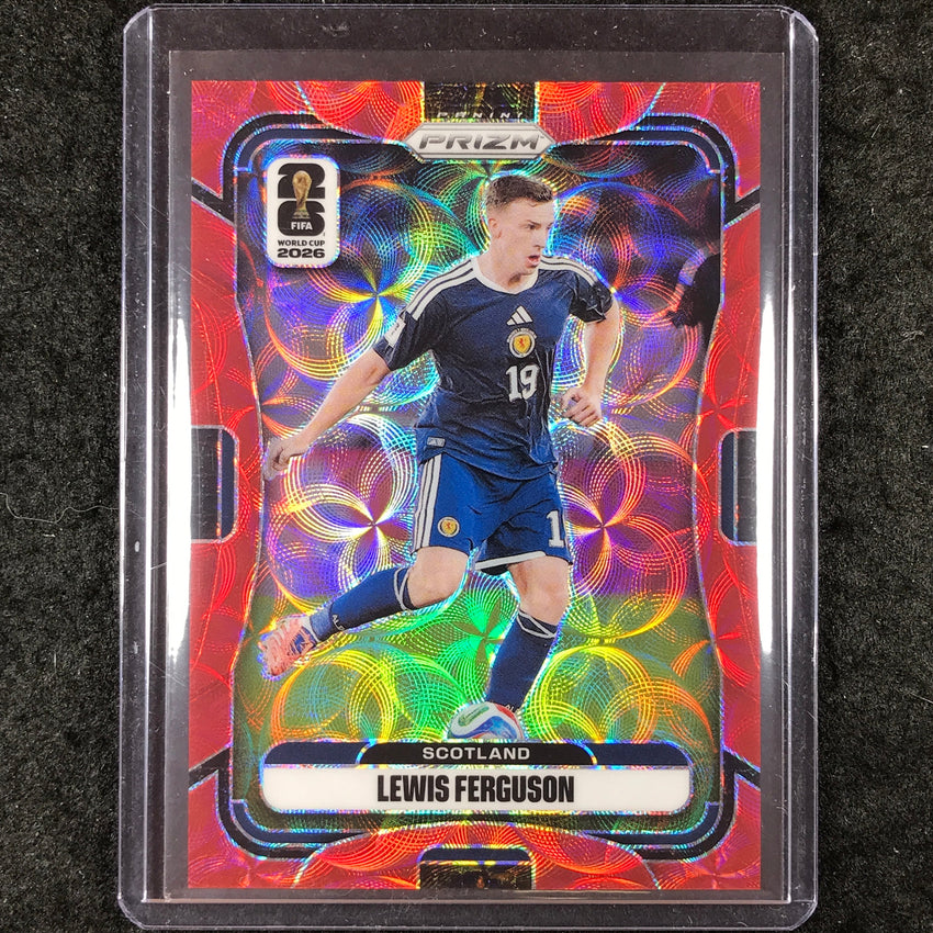 2026 Prizm FIFA World Cup LEWIS FERGUSON Choice Red /85 #398