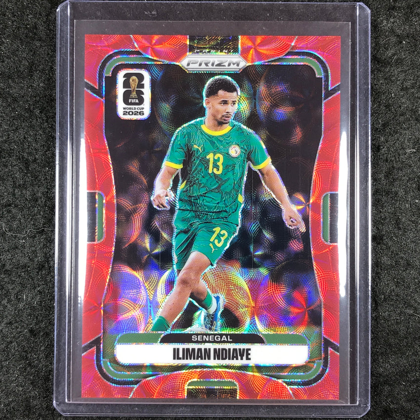 2026 Prizm FIFA World Cup ILIMAN NDIAYE Choice Red /85 #399