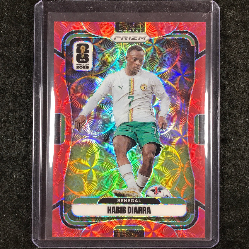 2026 Prizm FIFA World Cup HABIB DIARRA Choice Red /85 #400