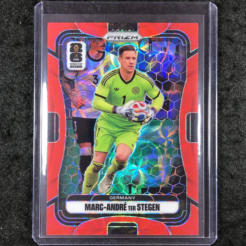 2026 Prizm FIFA World Cup MARC-ANDRE TER STEGEN Choice Red /85 #48