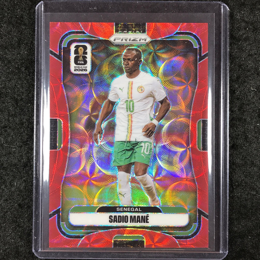2026 Prizm FIFA World Cup SADIO MANE Choice Red /85 #406