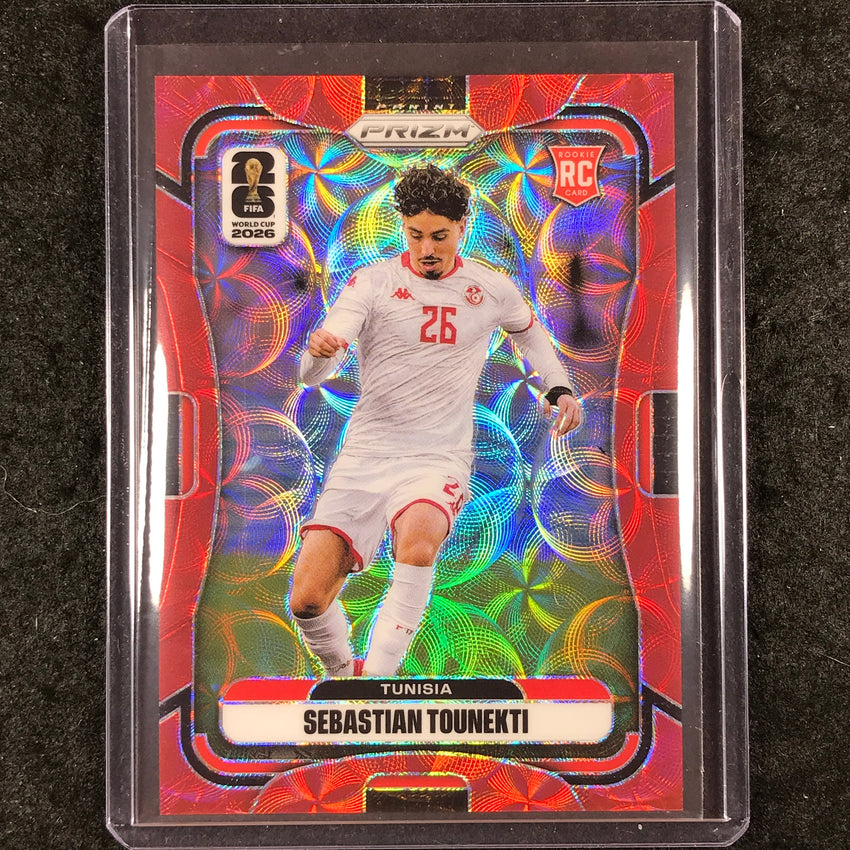 2026 Prizm FIFA World Cup SEBASTIAN TOUNEKTI Rookie Choice Red /85 #427