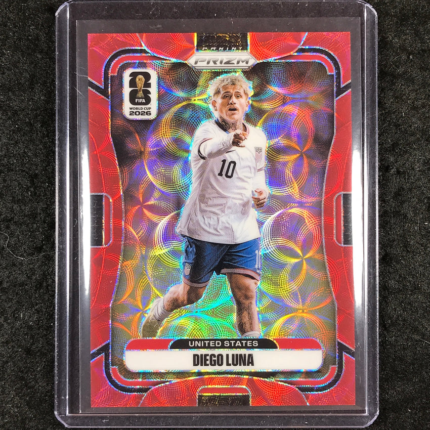 2026 Prizm FIFA World Cup DIEGO LUNA Choice Red /85 #444