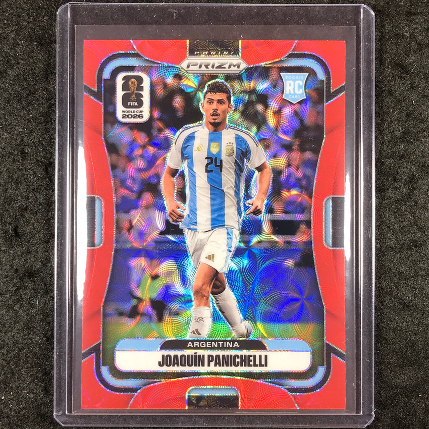 2026 Prizm FIFA World Cup JOAQUIN PANICHELLI Rookie Choice Red /85 #6