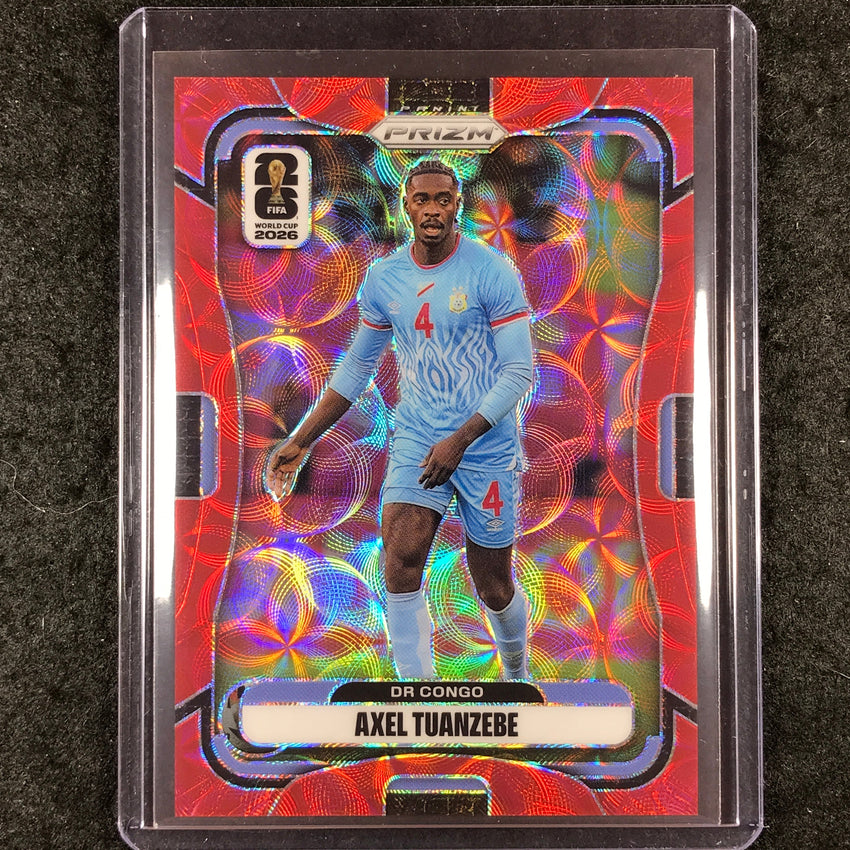 2026 Prizm FIFA World Cup AXEL TUANZEBE Choice Red /85 #466