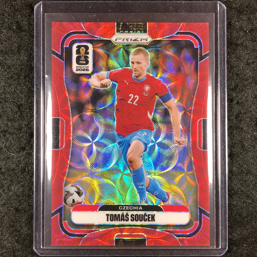 2026 Prizm FIFA World Cup TOMAS SOUCEK Choice Red /85 #478
