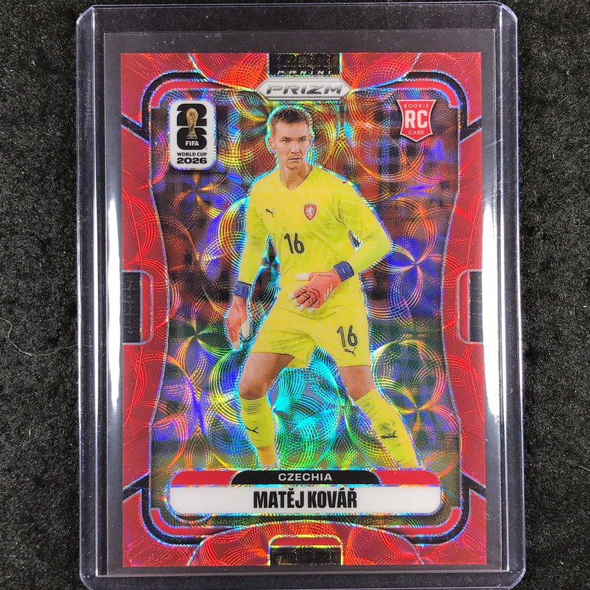 2026 Prizm FIFA World Cup MATEJ KOVAR Rookie Choice Red /85 #479
