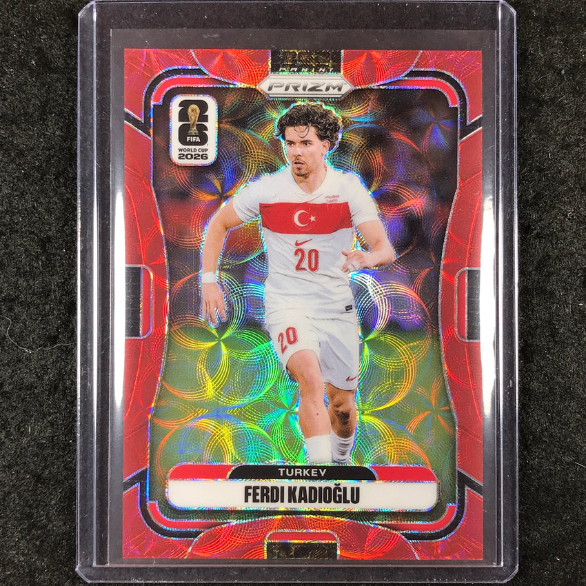 2026 Prizm FIFA World Cup FERDI KADIOGLU Choice Red /85 #492