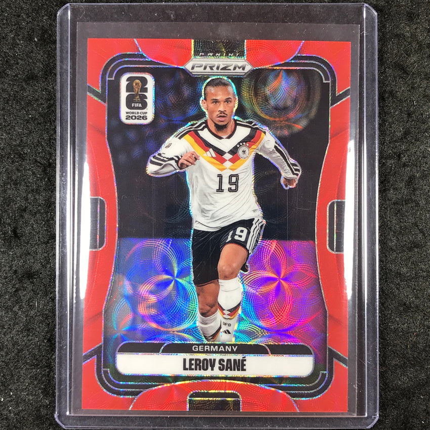 2026 Prizm FIFA World Cup LEROY SANE Choice Red /85 #57