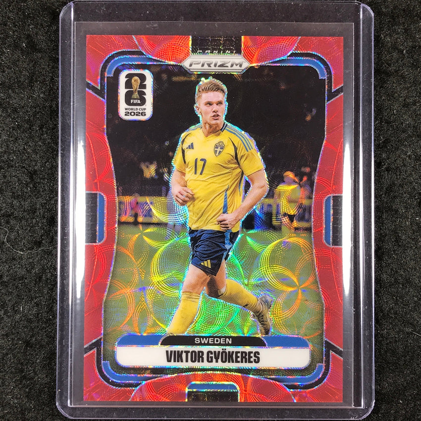 2026 Prizm FIFA World Cup VIKTOR GYOKERES Choice Red /85 #495
