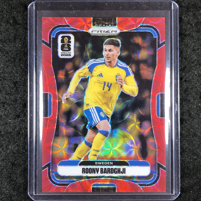 2026 Prizm FIFA World Cup ROONY BARDGHJI Choice Red /85 #496