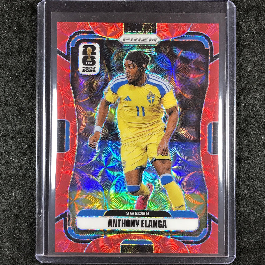 2026 Prizm FIFA World Cup ANTHONY ELANGA Choice Red /85 #499