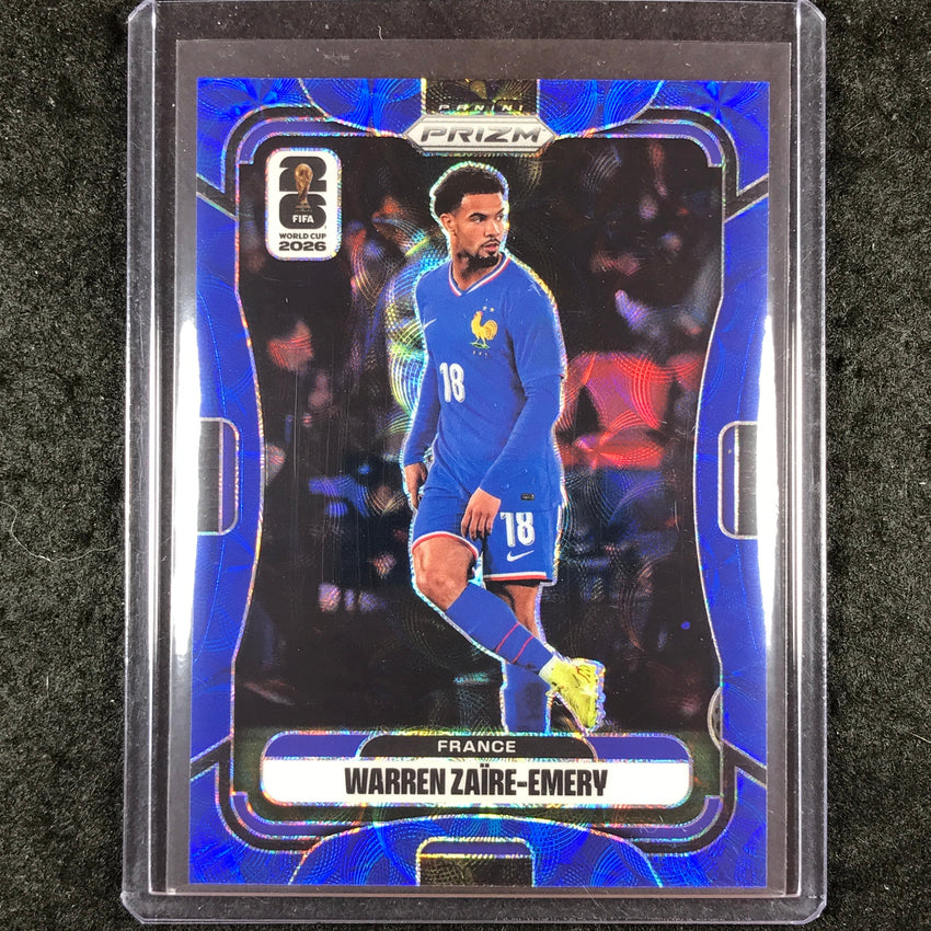 2026 Prizm FIFA World Cup WARREN ZAIRE-EMERY Choice Blue 15/38 #33