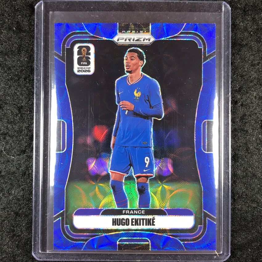 2026 Prizm FIFA World Cup HUGO EKITIKE Choice Blue 5/38 #35